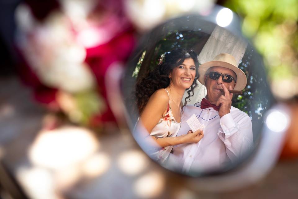 Papà foto matrimonio