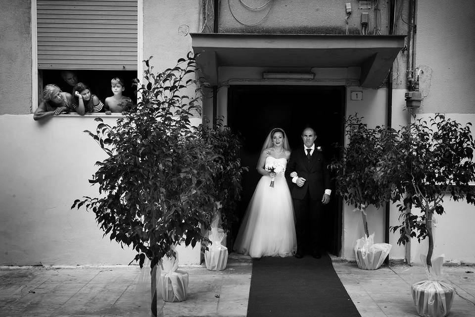 Street photography wedding