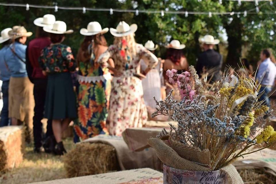 Country wedding