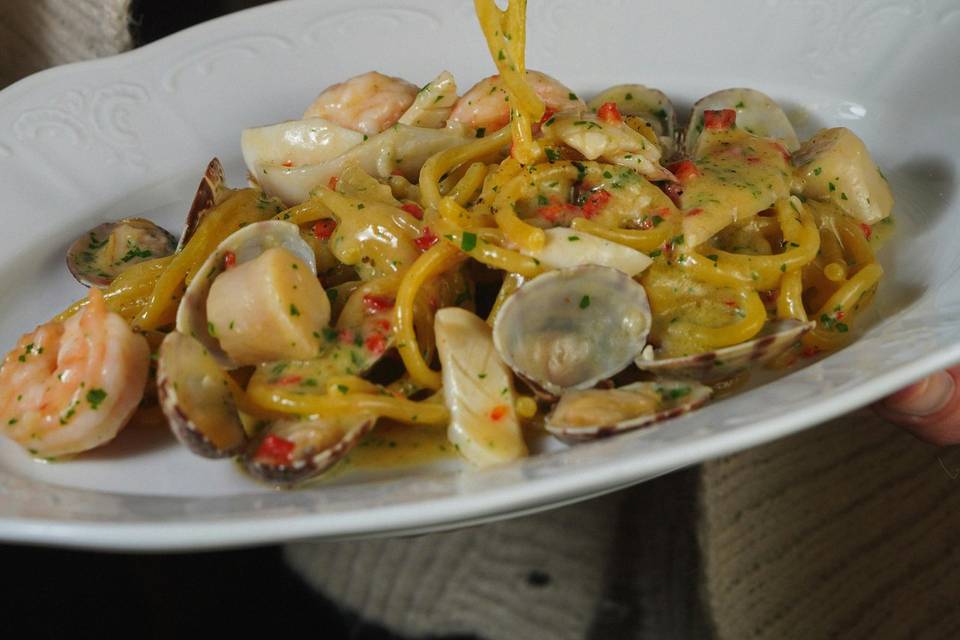 Spaghetti con le vongole