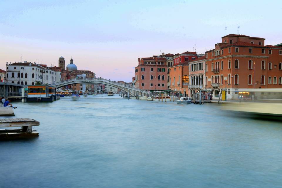 Arrivo a Venezia.