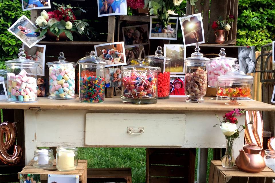 Candy buffet