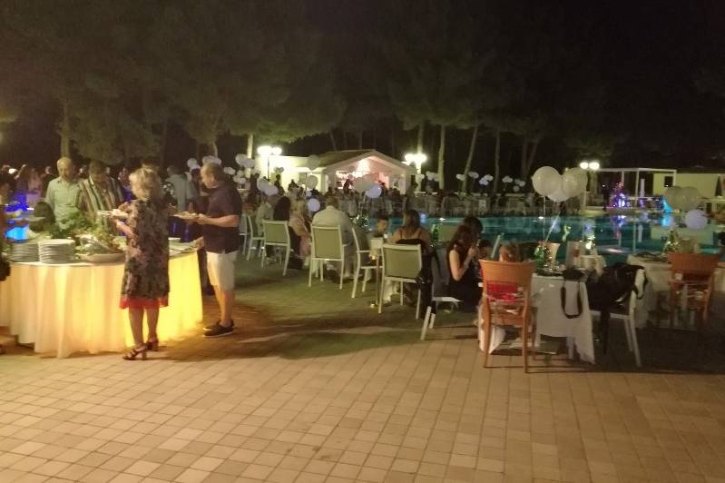 Evento a bordo piscina