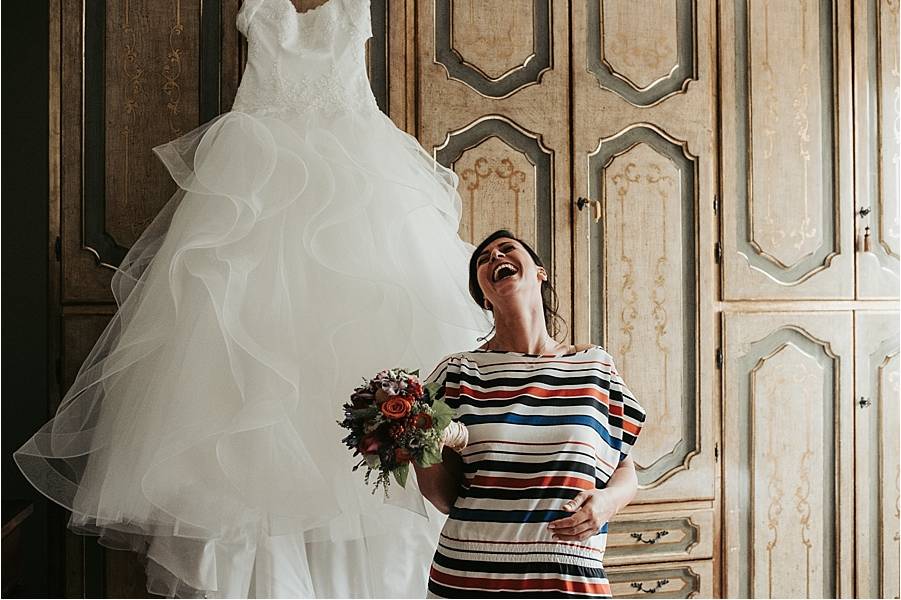 Bride Getting ready