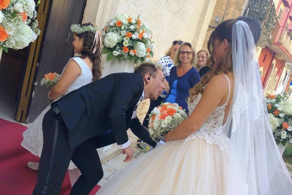 Ingresso sposa in chiesa