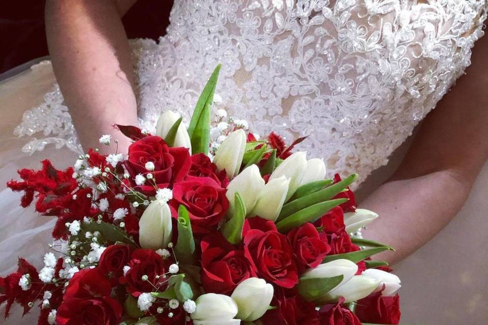 Bouquet sposa natalizio