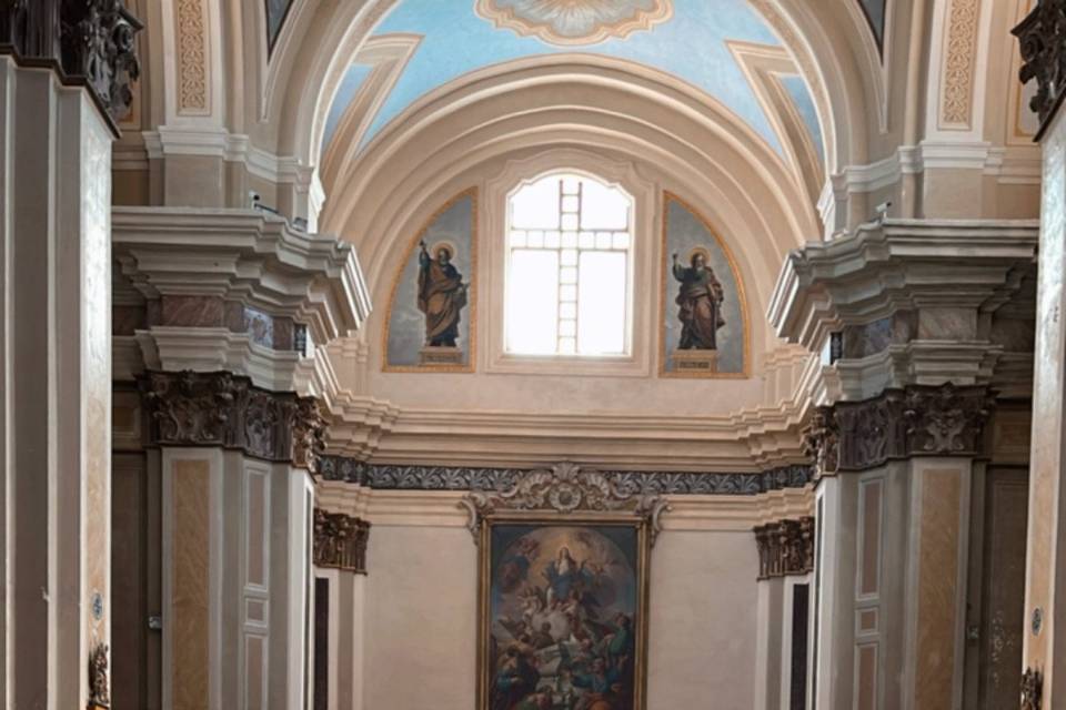 Interno chiesa