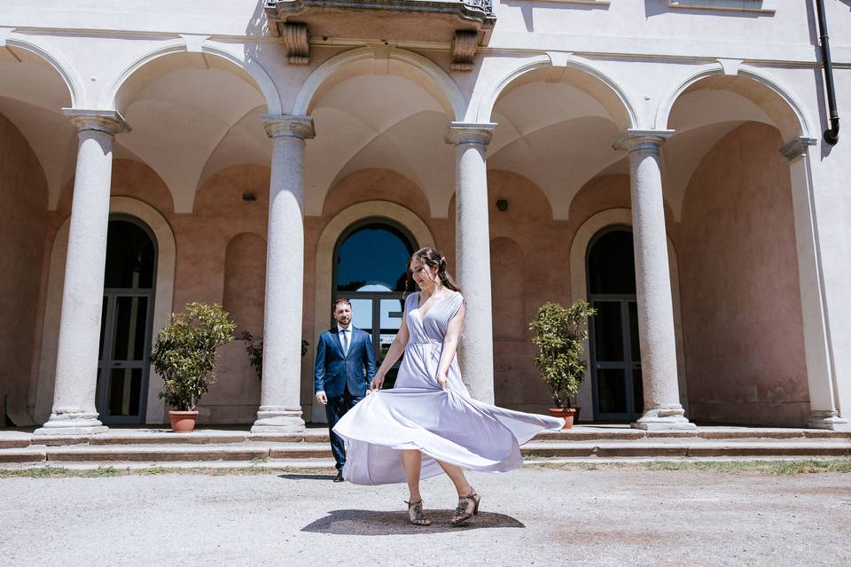 Matrimonio a villa modignani