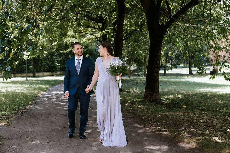 Matrimonio a villa modignani