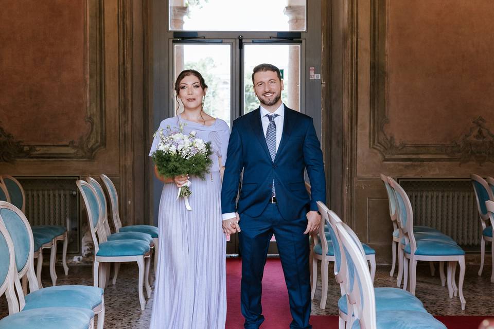 Matrimonio a villa modignani