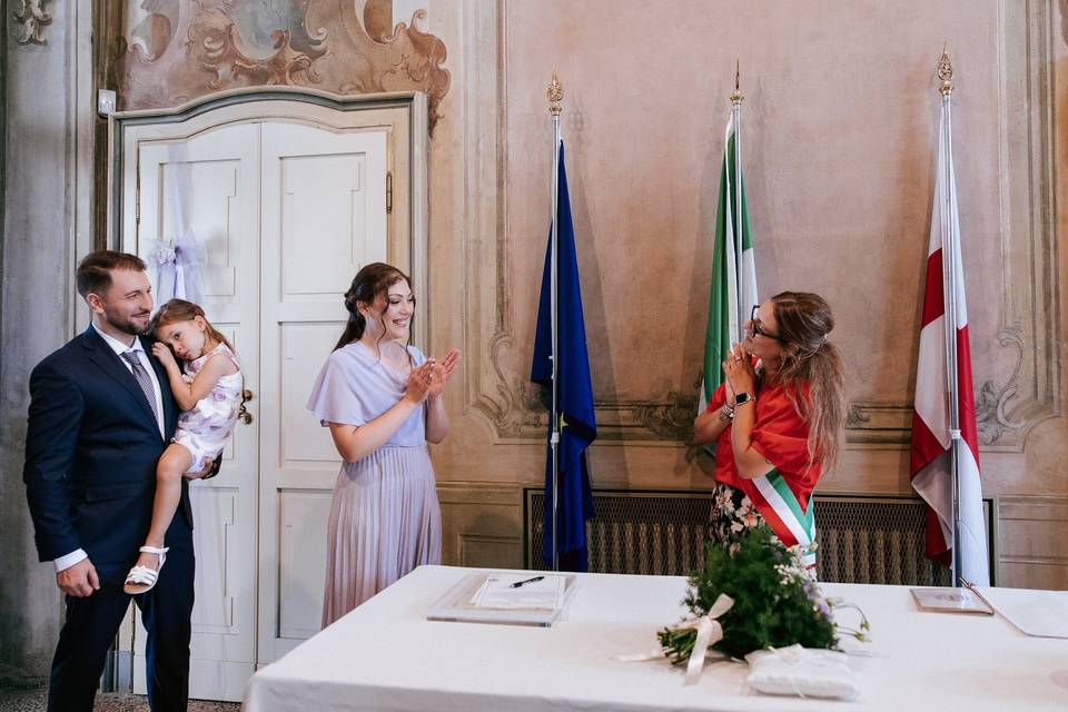 Matrimonio a villa modignani