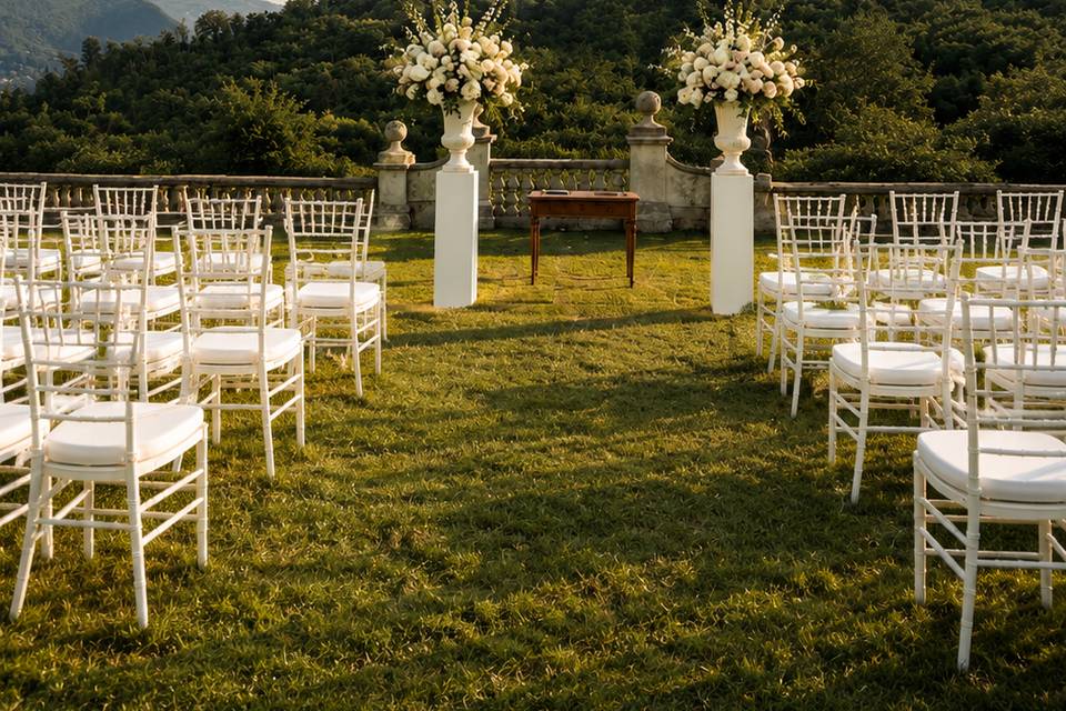 Garden ceremony