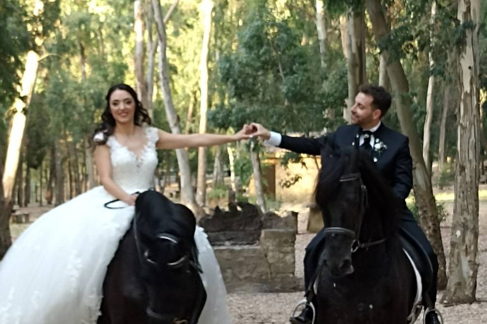 Matrimonio a cavallo