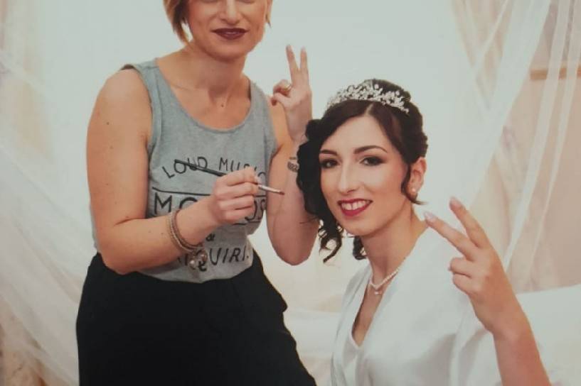 Backstage sposa