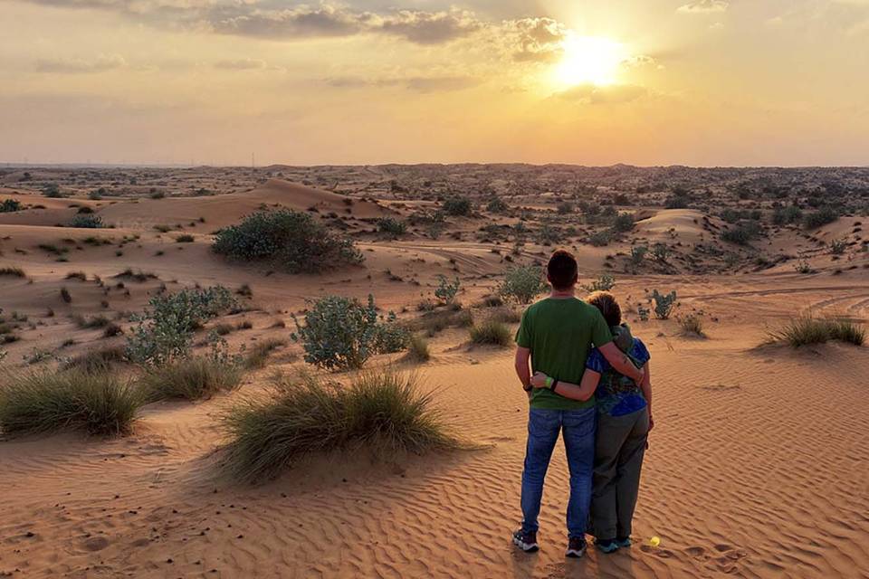 Il deserto di Abu Dhabi