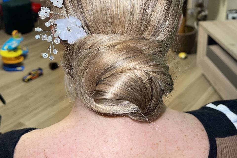Bridal hair