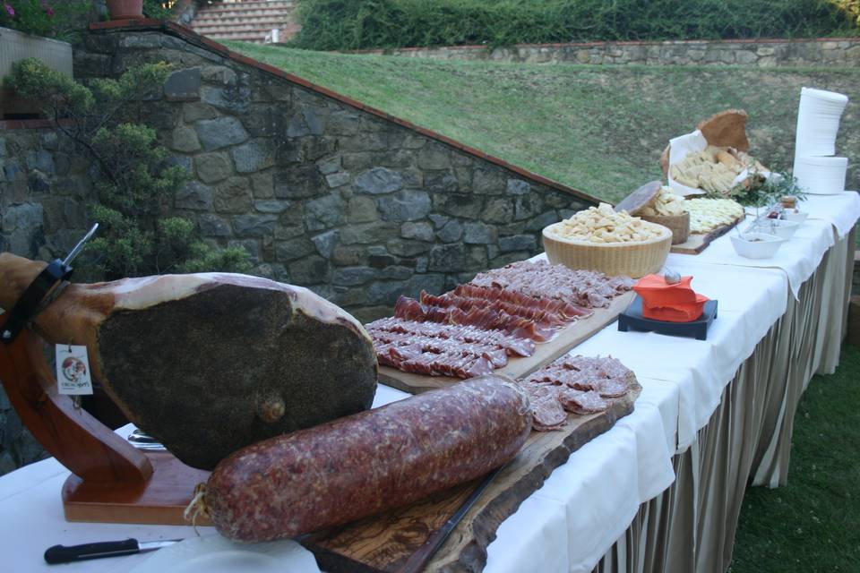 Salumi e formaggi