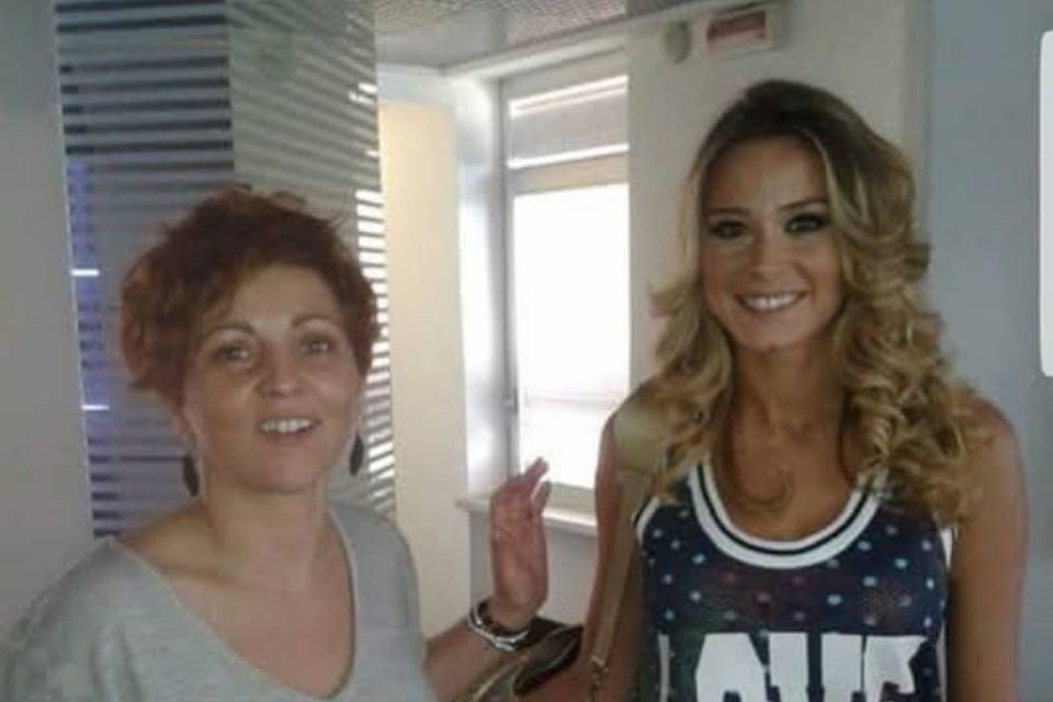 Io e Diletta a RDS