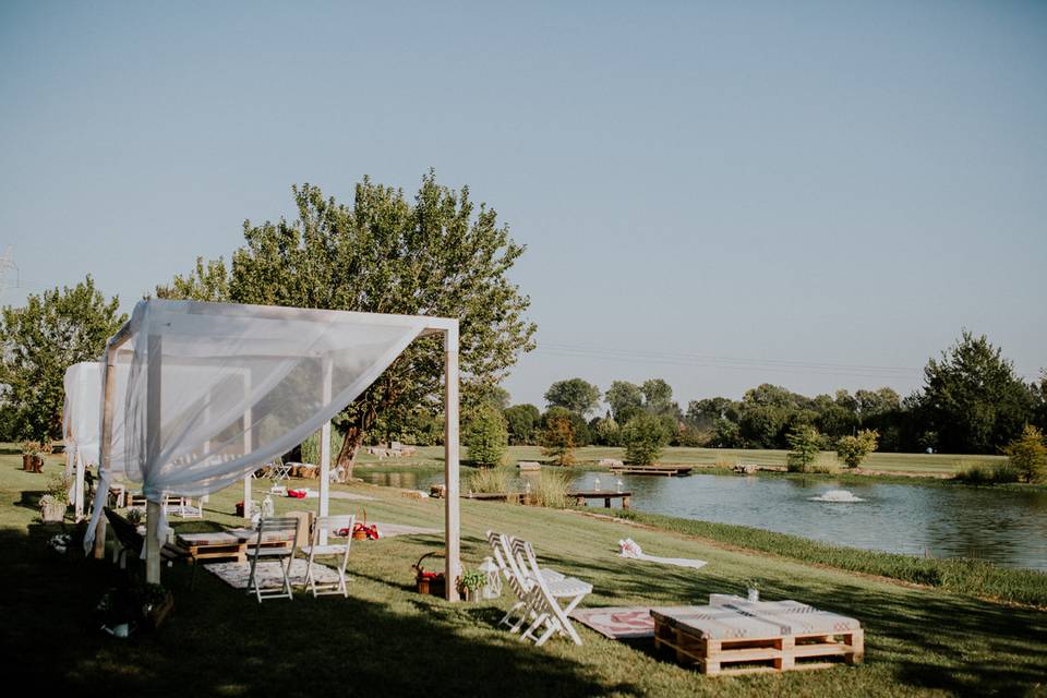 Allestimento wedding pic nic