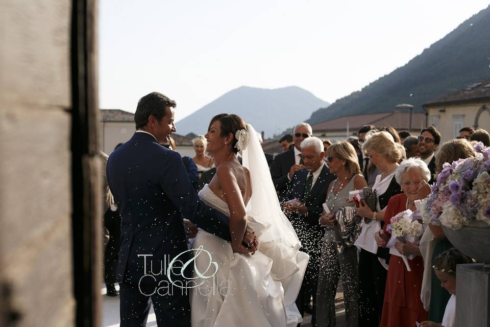 Sposi raggianti Matrimonio