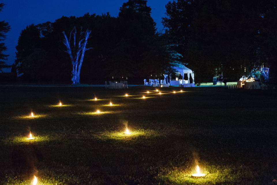 Il dopo cena nel parco