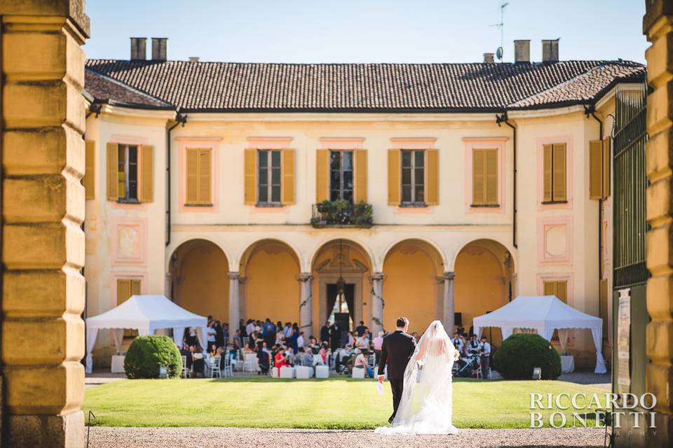 L'ingresso degli sposi