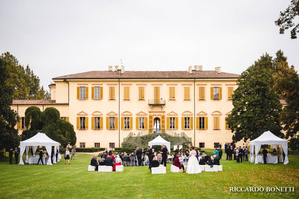 L'ingresso degli sposi