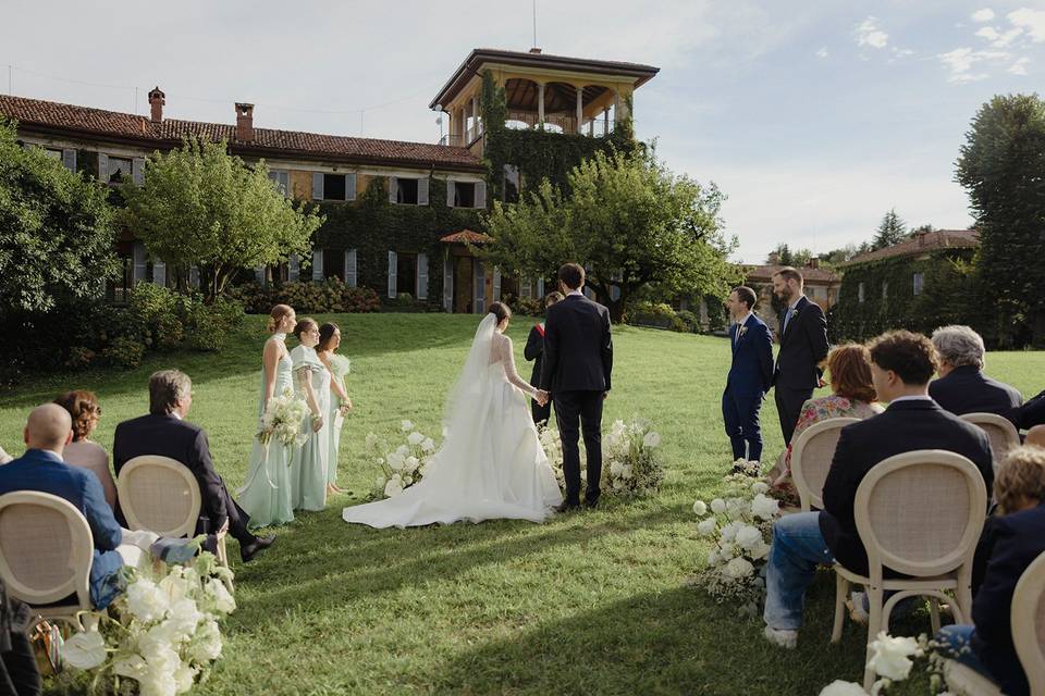 Cerimonia Fronte Villa