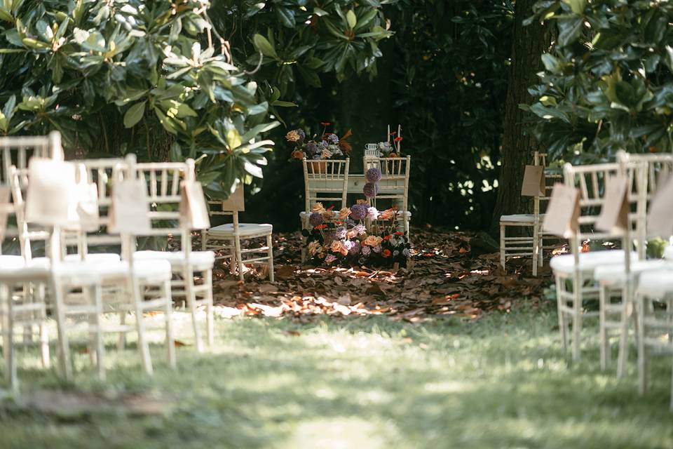 Cerimonia alle Magnolie