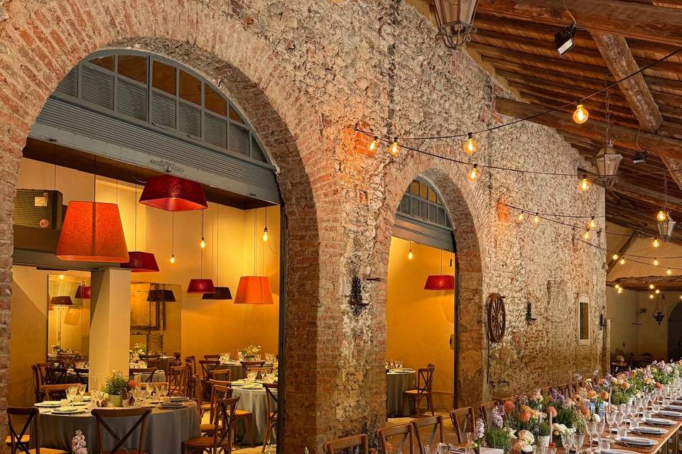 Scorcio sulla cena