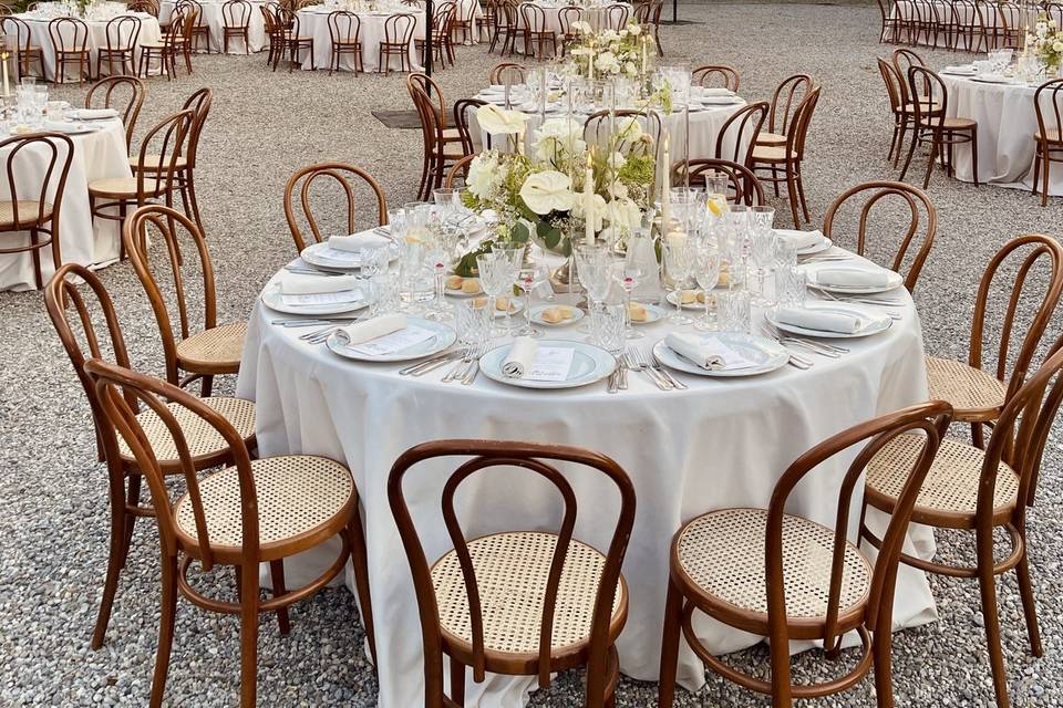 Cena piazzale Rezzonico