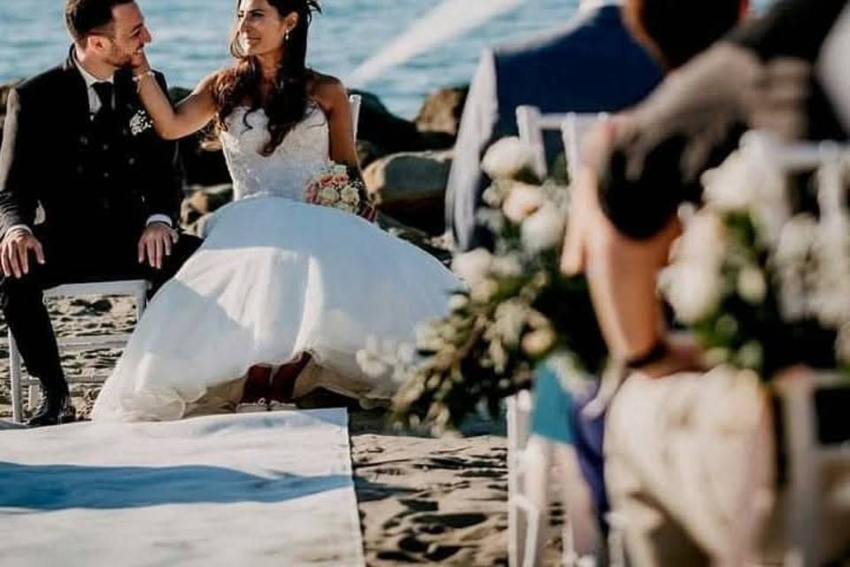 Sulla spiaggia