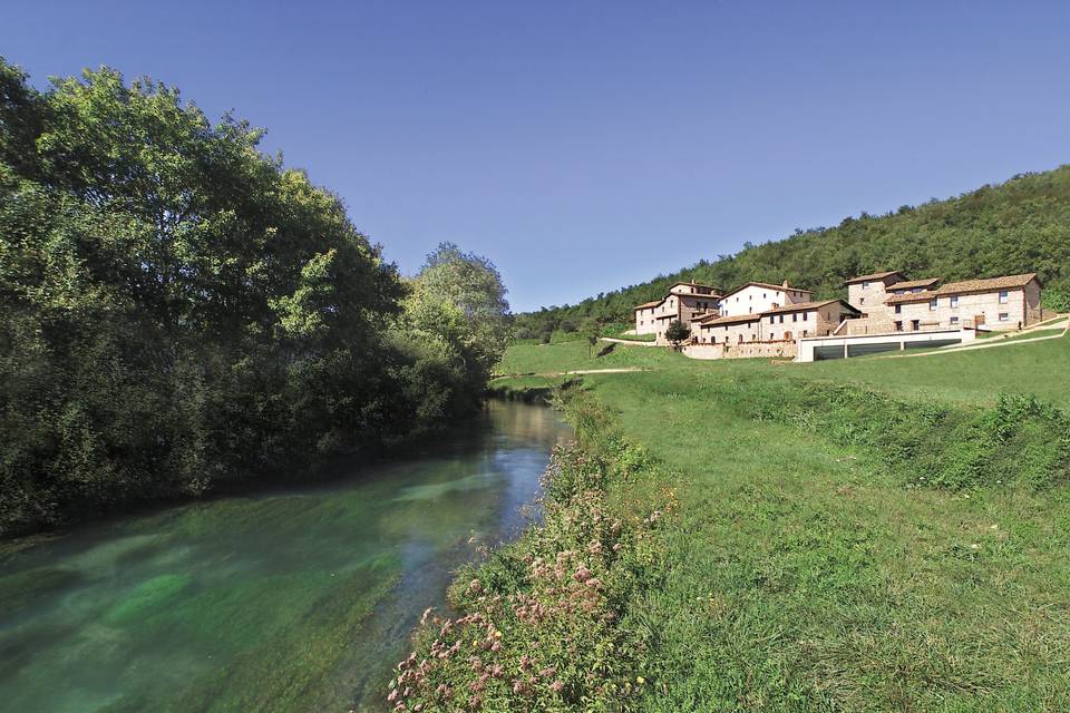 Ristorante e piscina