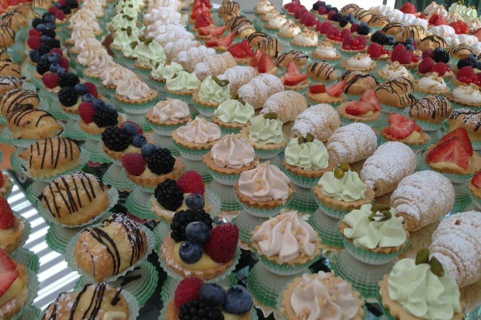 Buffet pasticceria mignon