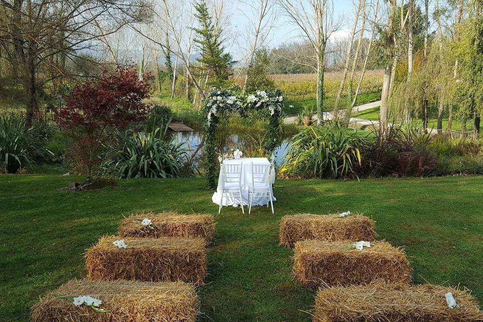 Matrimonio all'aperto La Pampa