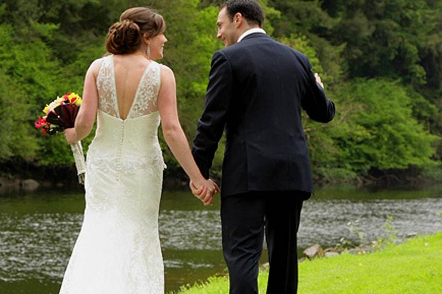 Matrimonio in riva al lago