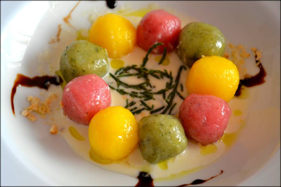 Gnocchi arcobaleno