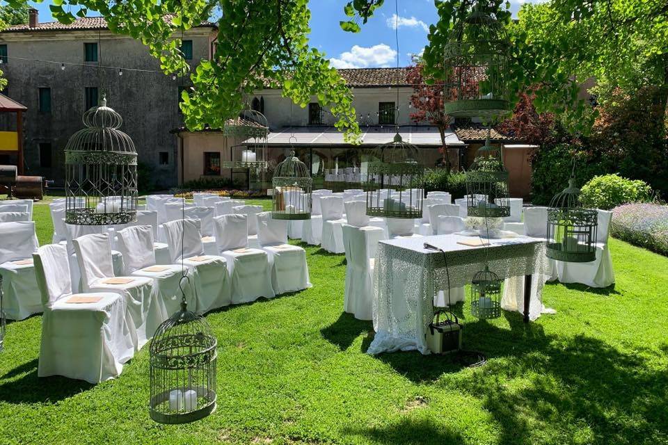 Matrimonio in villa