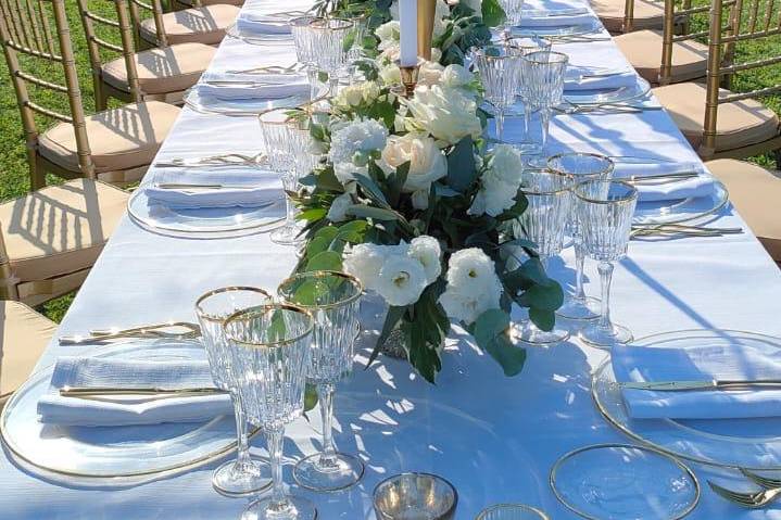 Allestimento matrimonio prato