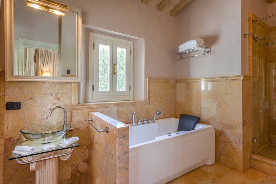 Bagno suite sposi
