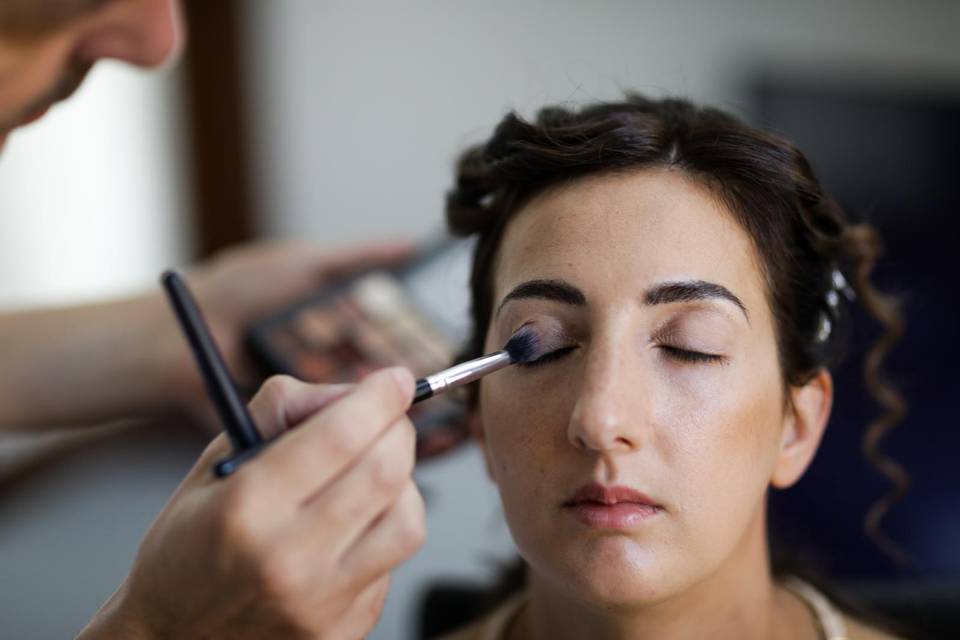 Preparazione sposa