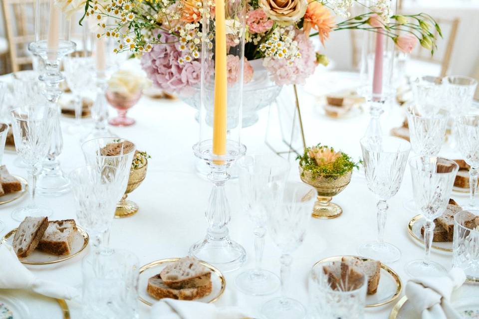 Vivace ed elegante centrotavol