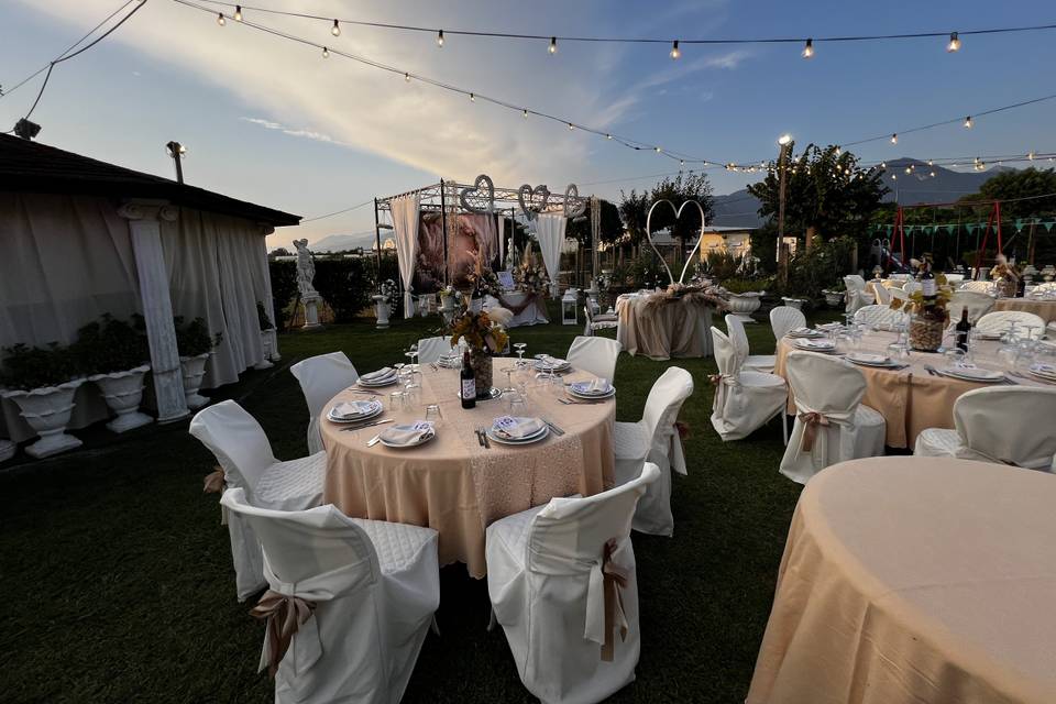 Matrimonio paglia e pampas