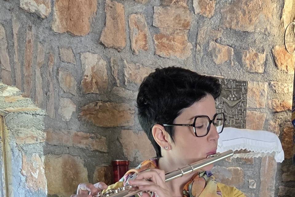 Flauto, durante una cerimonia