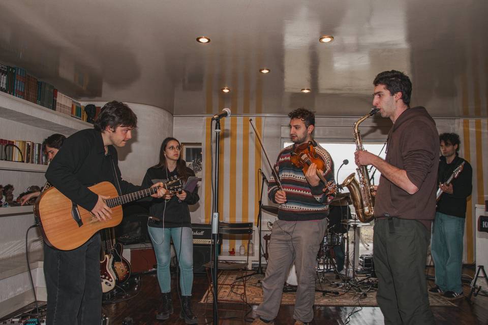 Violino e sax :)