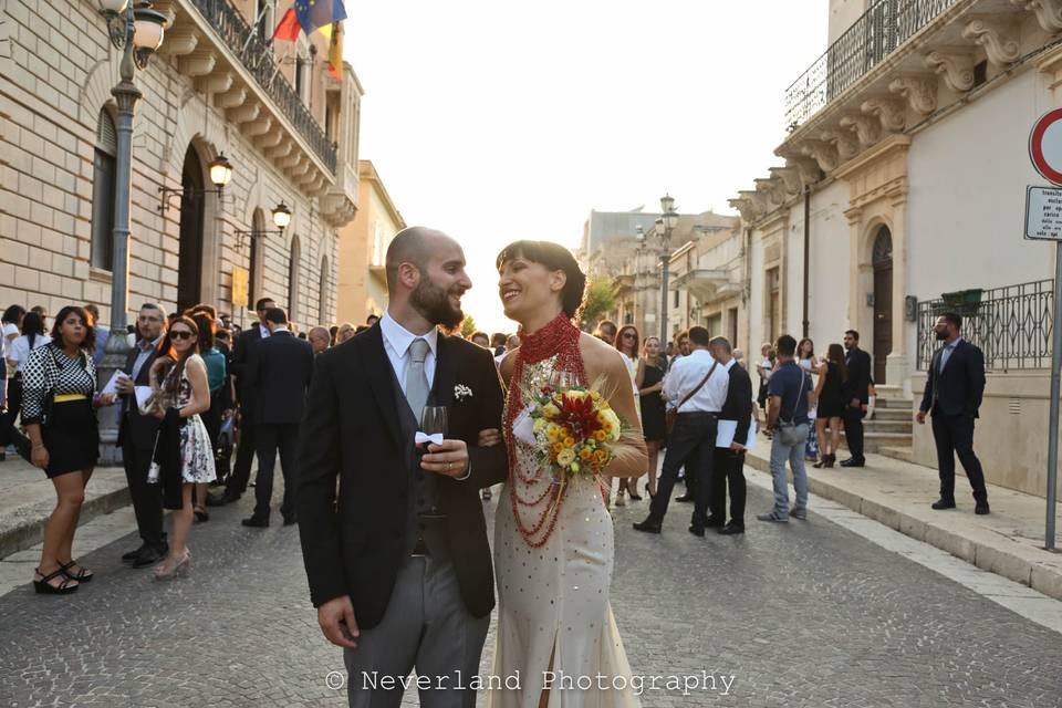 Preparazione sposa