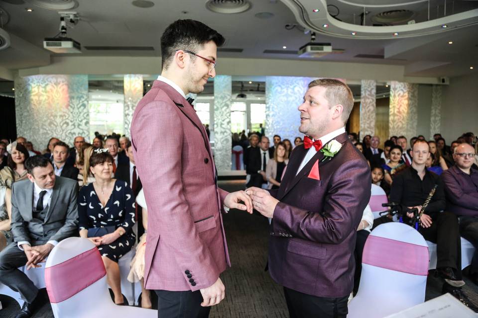 Gay wedding London