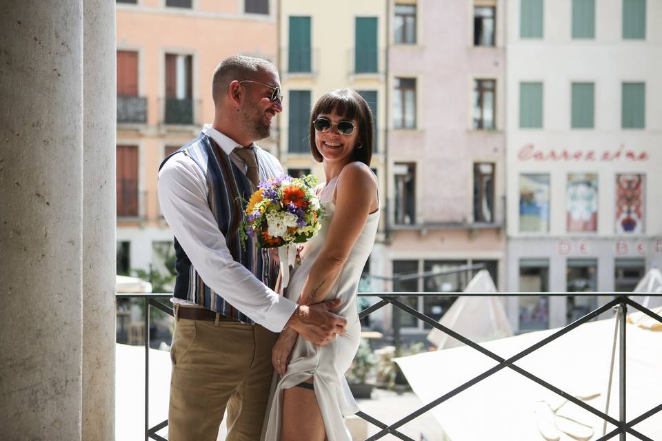 Foto alla mamma sposa