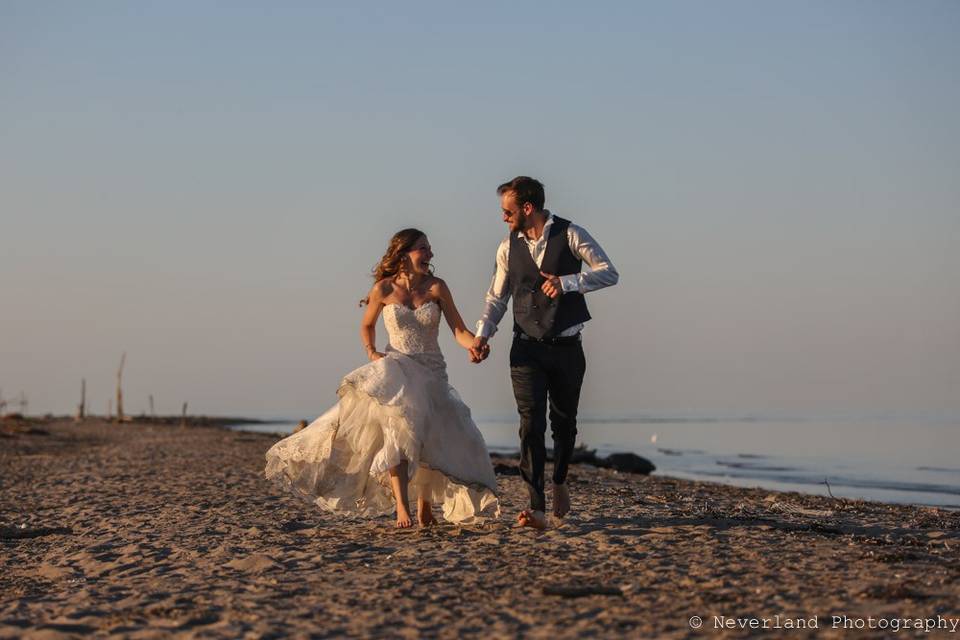 Trash the dress- post wedding