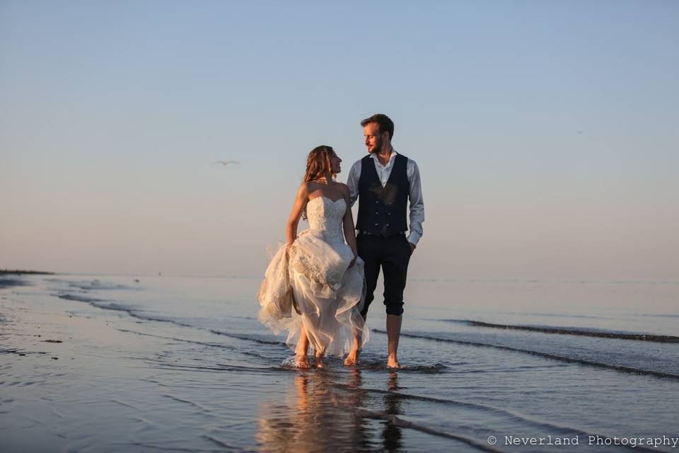 Trash the dress- post wedding